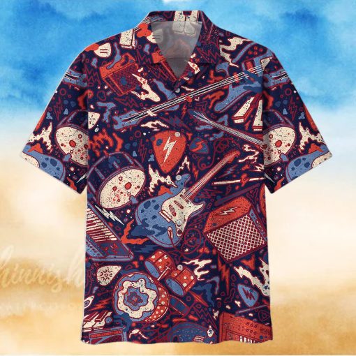 Guitar Hawaiian Shirt