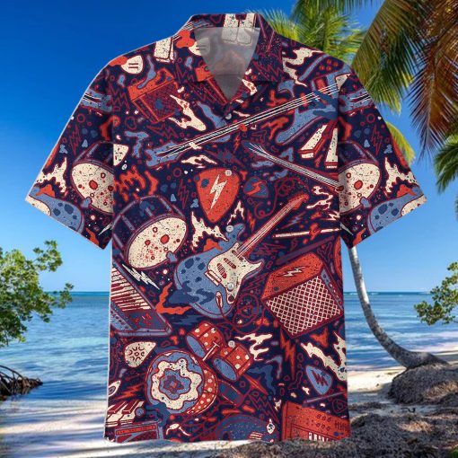 Guitar Hawaiian Shirt