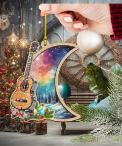 Guitar Personalized Suncatcher Ornament