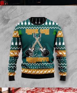 Guitar Rock The Holiday Christmas Ugly Christmas Sweater