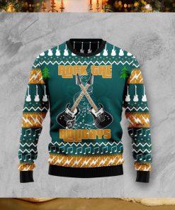 Guitar Rock The Holiday Christmas Ugly Christmas Sweater