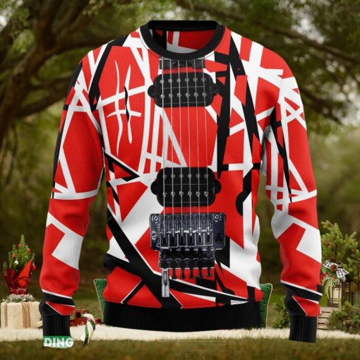 Guitar Ugly Christmas Sweater Family Christmas Gift