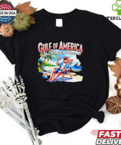 Gulf of America you’ll live it believe me Trump Lounge Chair shirt