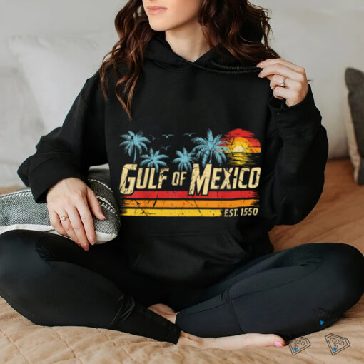 Gulf of Mexico Forever Retro Vintage Beach Mens Women T Shirt