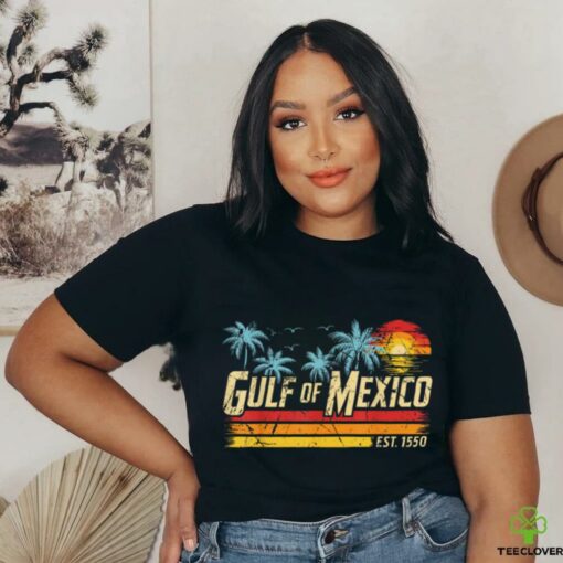 Gulf of Mexico Forever Retro Vintage Beach Mens Women T Shirt