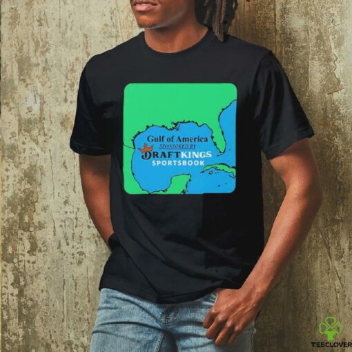Gulf of america sponsored by draft kings sportsbook t shirt black