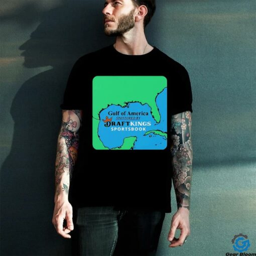 Gulf of america sponsored by draft kings sportsbook t shirt black