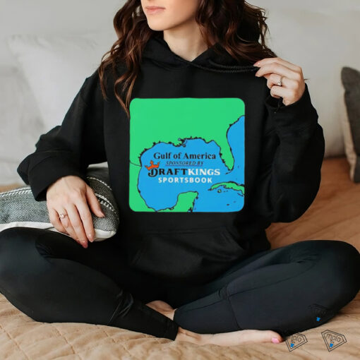 Gulf of america sponsored by draft kings sportsbook t shirt black