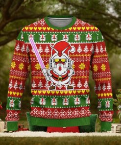 Gundam Anime Ugly Christmas Sweater 3D Gift For Men And Women Custom Santa Xmas Gift