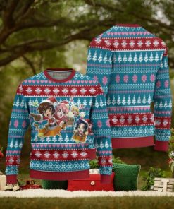 Gundam Team Anime Ugly Christmas Sweater Custom Chibi Xmas Gift