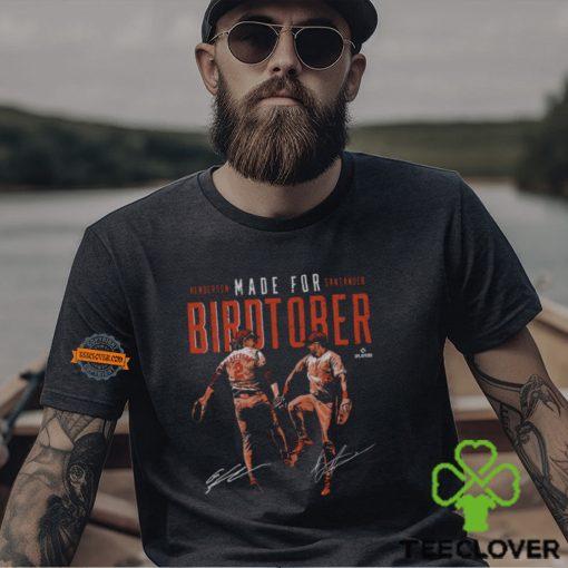 Gunnar Henderson & Anthony Santander Baltimore Made For Birdtober Shirt