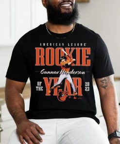 Gunnar Henderson Baltimore Orioles 2023 American League Rookie Of The years Shirt