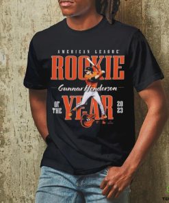 Gunnar Henderson Baltimore Orioles 2023 American League Rookie Of The years Shirt