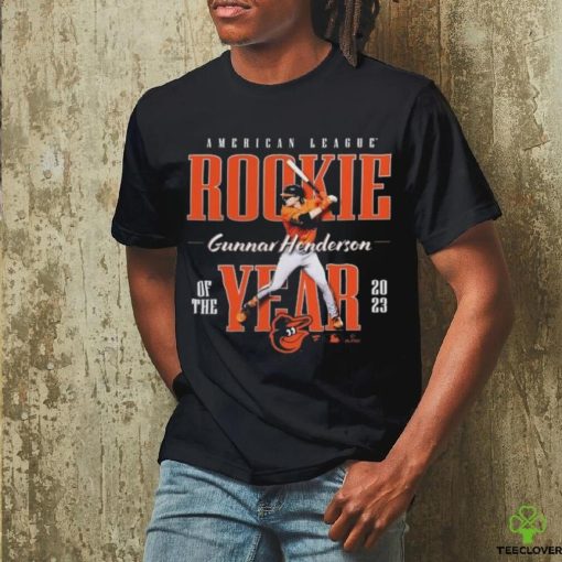 Gunnar Henderson Baltimore Orioles 2023 American League Rookie Of The years Shirt