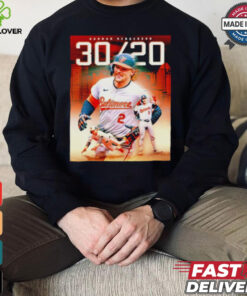 Gunnar Henderson Baltimore Orioles first career 30 20 season T shirt
