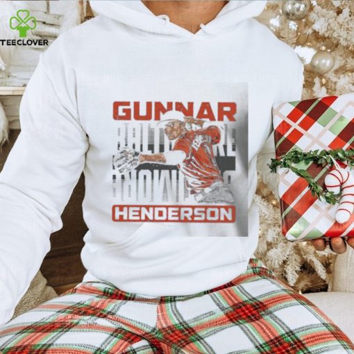 Gunnar Henderson Baltimore Player Name T Shirt