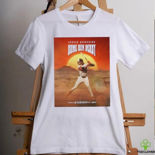 Gunnar Henderson Home Run Derby sunset desert shirt