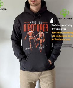 Gunnar henderson & anthony santander baltimore made for birdtober signatures shirt
