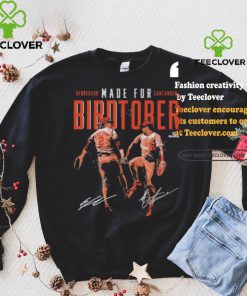 Gunnar henderson & anthony santander baltimore made for birdtober signatures shirt