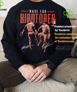 Gunnar henderson & anthony santander baltimore made for birdtober signatures shirt