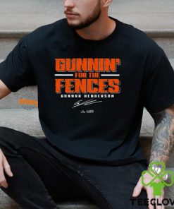 Gunnin’ For The Fences Gunnar Henderson Baltimore Orioles signature t shirt