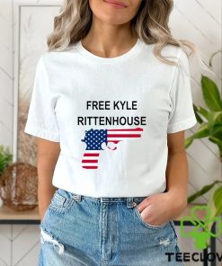 Guns Free Kyle Rittenhouse American flag shirt