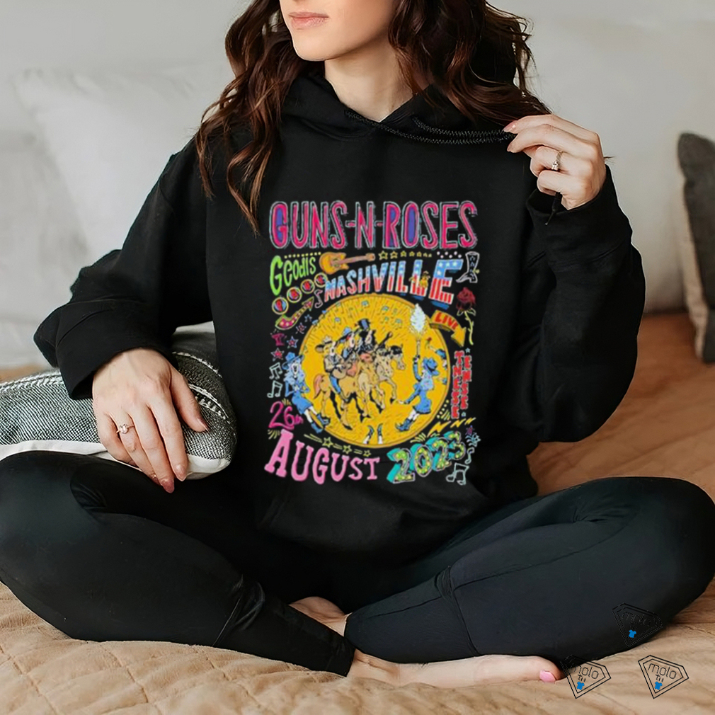 Guns N’ Roses August 26, 2023 Nashville, TN Event Shirt Guns N’ Roses August 26, 2023 Nashville, TN Event Shirt