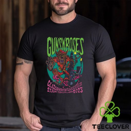 Guns N’ Roses Glasgow SCT Bella Houston Park June 27 2023 Poster shirt