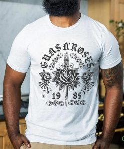 Guns N’ Roses Heart Dagger 1985 T Shirt