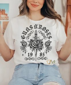 Guns N’ Roses Heart Dagger 1985 T Shirt