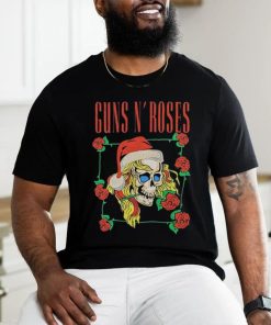 Guns N’ Roses Holiday Skull Christmas T Shirt