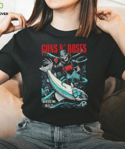 Guns N’ Roses Oct 14, 2023 Seattle Fish Thrower Event T Shirt