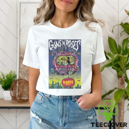 Guns N’ Roses September 23 2023 Kansas City MO Poster T shirt