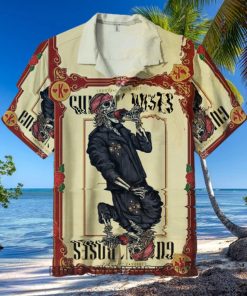 Guns N’ Roses Short Sleeve Button Down Hawaiian Shirt