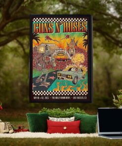 Guns N Roses The Hollywood Bowl Making History In Los Angeles November 2023 Home Decor Poster Canvas