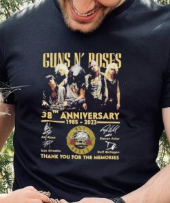 Guns N’ Roses Tour 2023 Shirt, Guns N’ Roses 38th Anniversary 1985 – 2023 Shirt