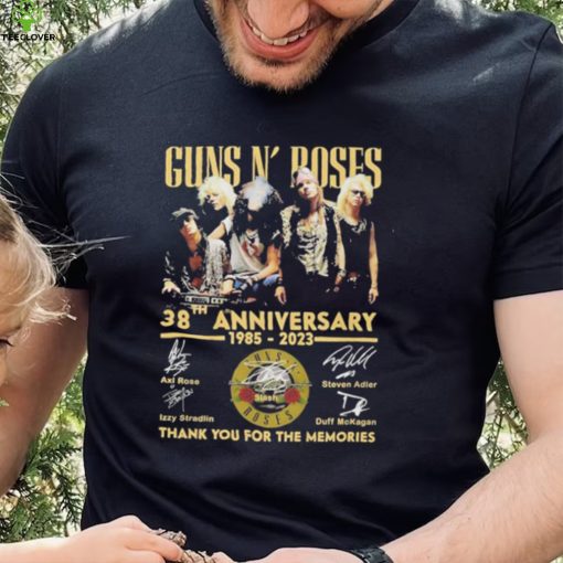 Guns N’ Roses Tour 2023 Shirt, Guns N’ Roses 38th Anniversary 1985 – 2023 Shirt