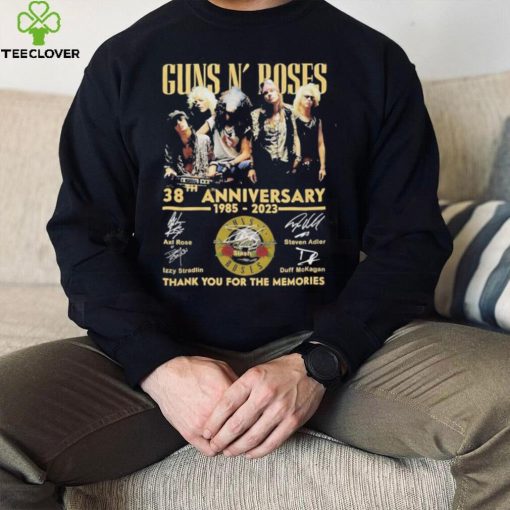 Guns N’ Roses Tour 2023 Shirt, Guns N’ Roses 38th Anniversary 1985 – 2023 Shirt