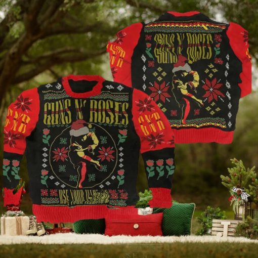 Guns N Roses Use Your Illusion 2024 Ugly Christmas Sweater