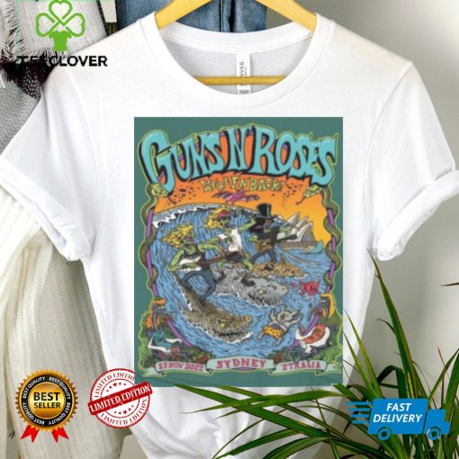 Guns N Roses We’re F’n Back Sydney 2022 Shirt