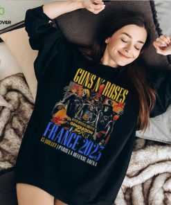 Guns N’ Roses With Special Guests Generation France 2023 13 Juillet Paris La Defense Arena T Shirt – Limited Edition