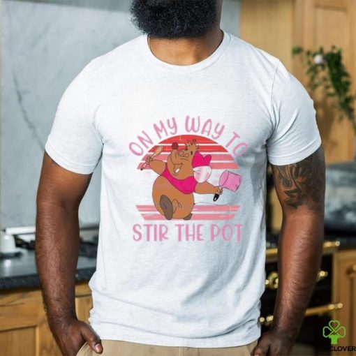 Gus Gus On My Way To Stir The Pot vintage hoodie, sweater, longsleeve, shirt v-neck, t-shirt