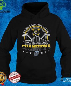 Gustavus Adolphus College 2022 DIII Women's Ice Hockey Championship Graphic Unisex T Shirt, Sweatshirt