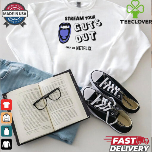 Guts World Tour Premiere In Los Angeles Stream Your Guts Out Only On Netflix t shirt