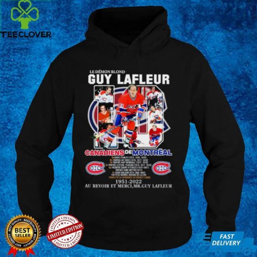 Guy Lafleur Montreal Canadiens 1951 2022 memories T Shirt