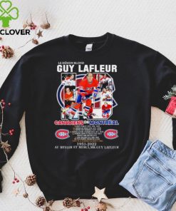 Guy Lafleur Montreal Canadiens 1951 2022 memories T Shirt