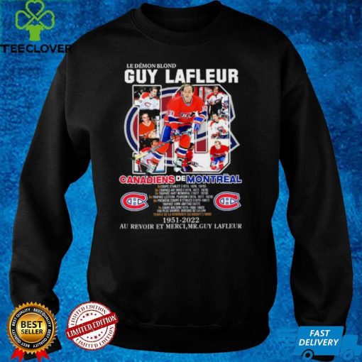 Guy Lafleur Montreal Canadiens 1951 2022 memories T Shirt