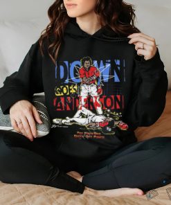Gv Art And Design Down Goes Anderson Limited Edition Tee shirt