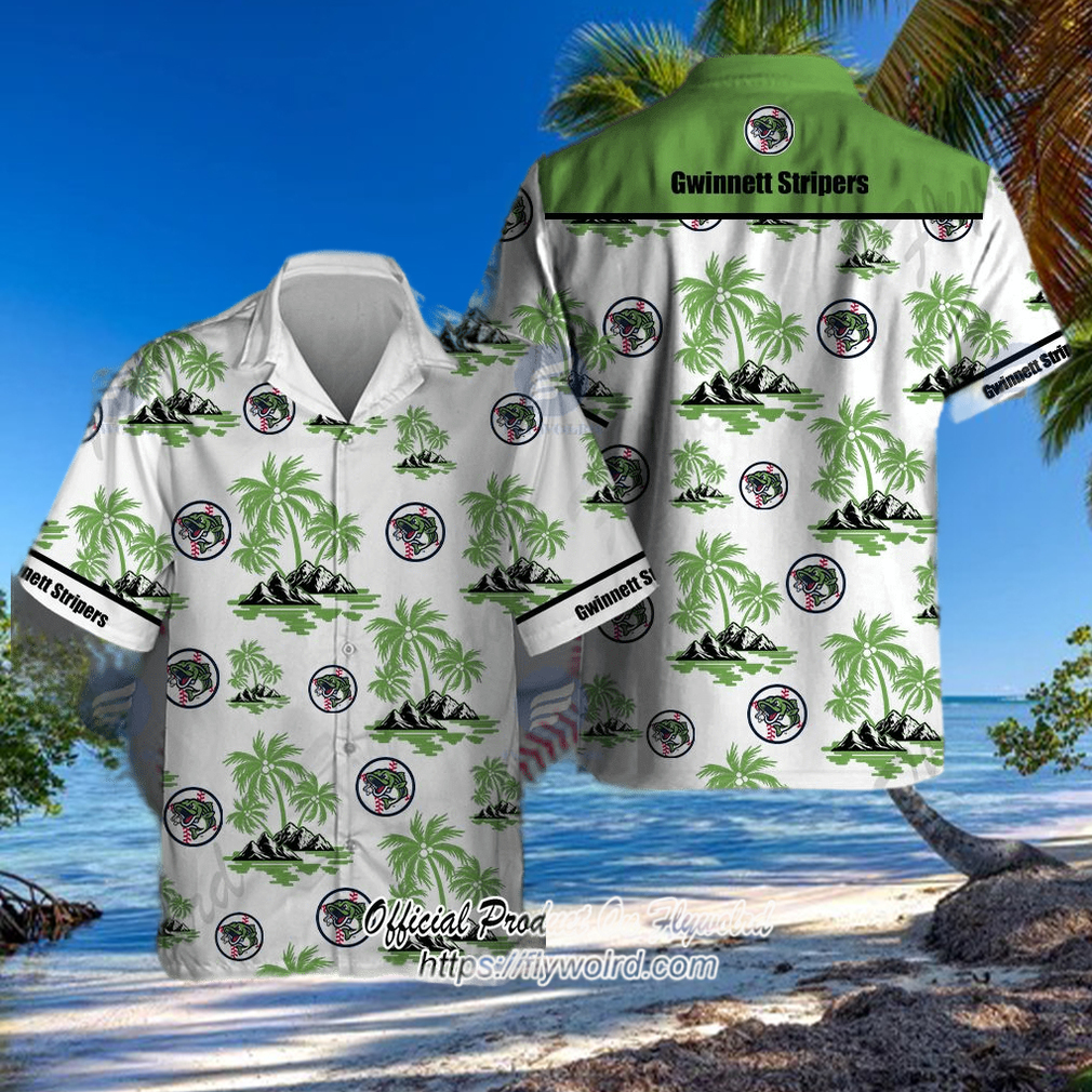 Gwinnett Stripers Baseball Team Hawaiian Shirt Gwinnett Stripers Baseball Team Hawaiian Shirt