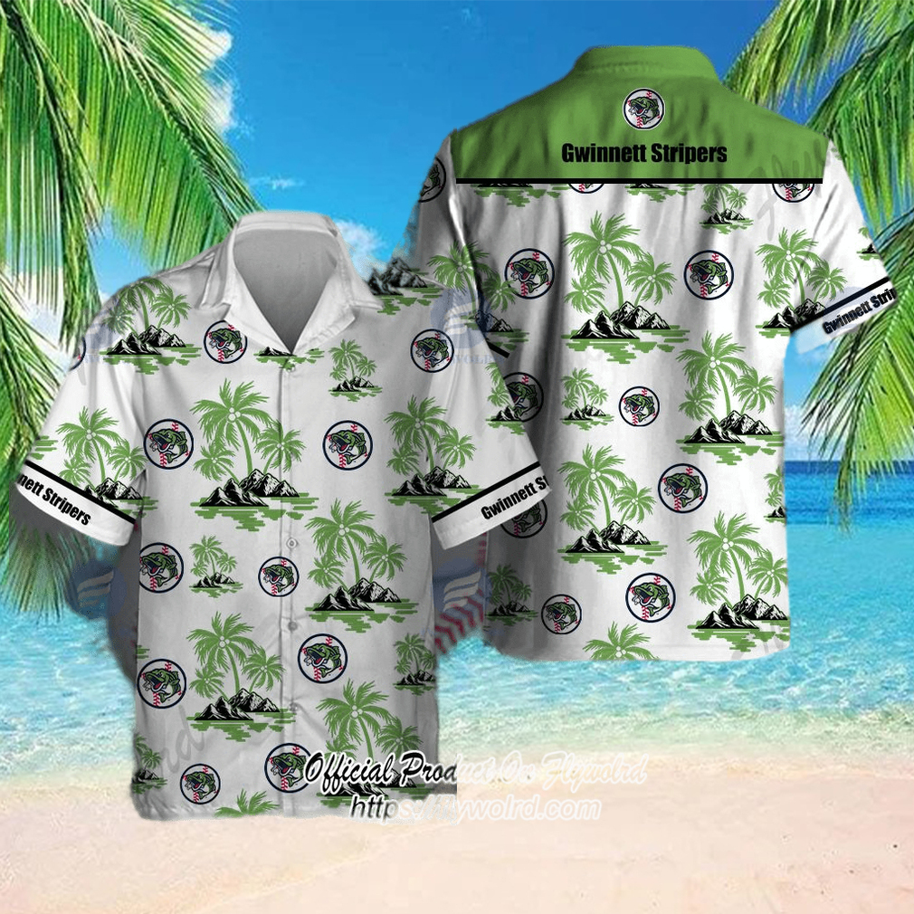 Gwinnett Stripers Baseball Team Hawaiian Shirt Gwinnett Stripers Baseball Team Hawaiian Shirt